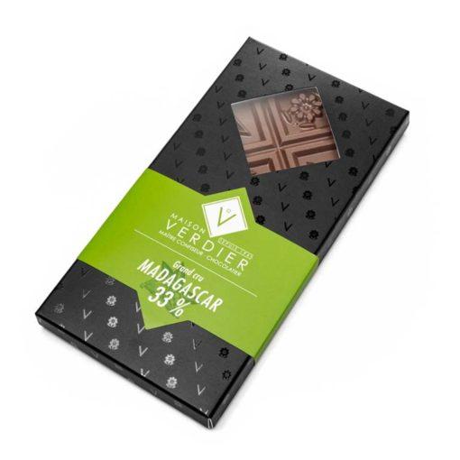 Tablette Grand Cru - Madagascar - Chocolat au Lait 33 %
