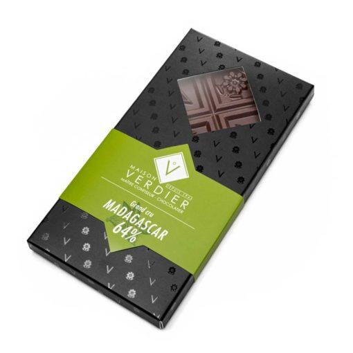 Tablette Grand Cru - Madagascar - Chocolat Noir 64 %