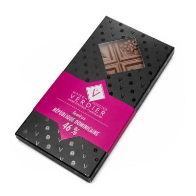 Tablette Grand Cru - République Dominicaine - Chocolat au Lait 46 %
