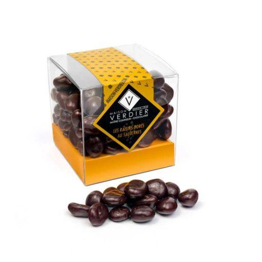 Raisins Dorés au Sauternes en Cube de 100g