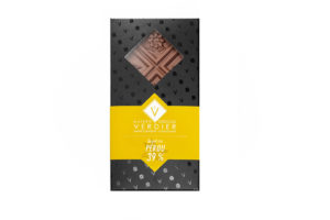 tablette chocolat 39% origine perou